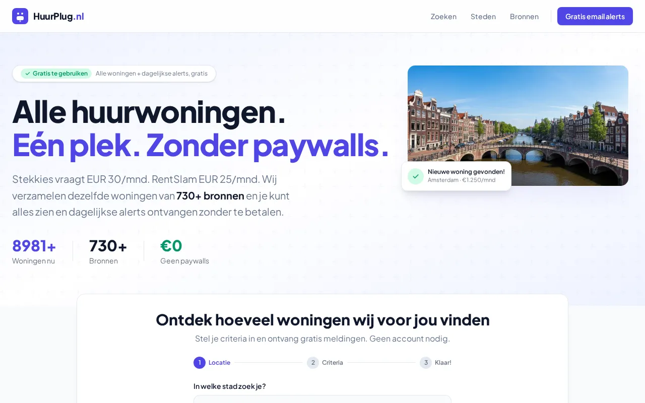 HuurPlug Screenshot